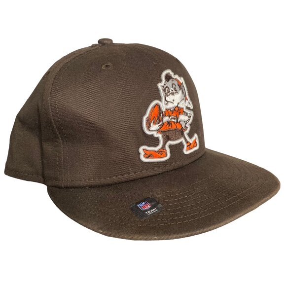 Cleveland Browns New Era Snapback Hat Clean Up Brownie the Elf Legacy 59Fifty